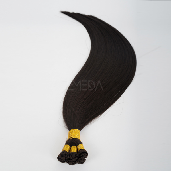 Factory price fast delivery hand tied 8A indian hair extension CX050